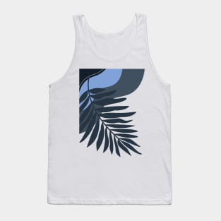 Diseño Abstracto azul Tank Top